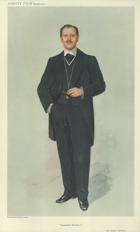 Pan Frederick J. Benson autorstwa English School