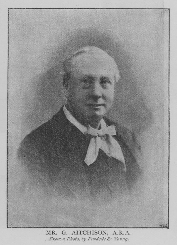 Pan G Aitchison, ARA (grawerowanie) autorstwa English School