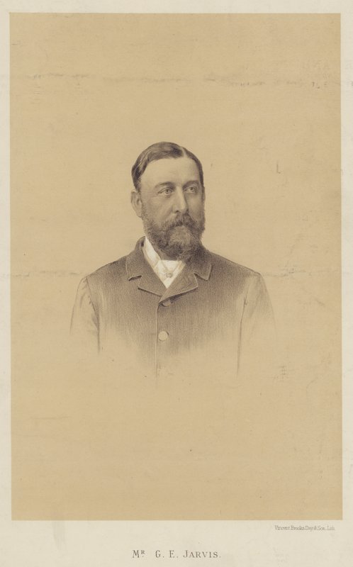 Pan G E Jarvis (litografia) autorstwa English School