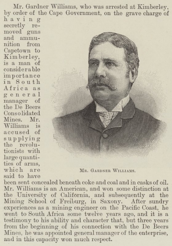 Pan Gardner Williams (grawerunek) autorstwa English School