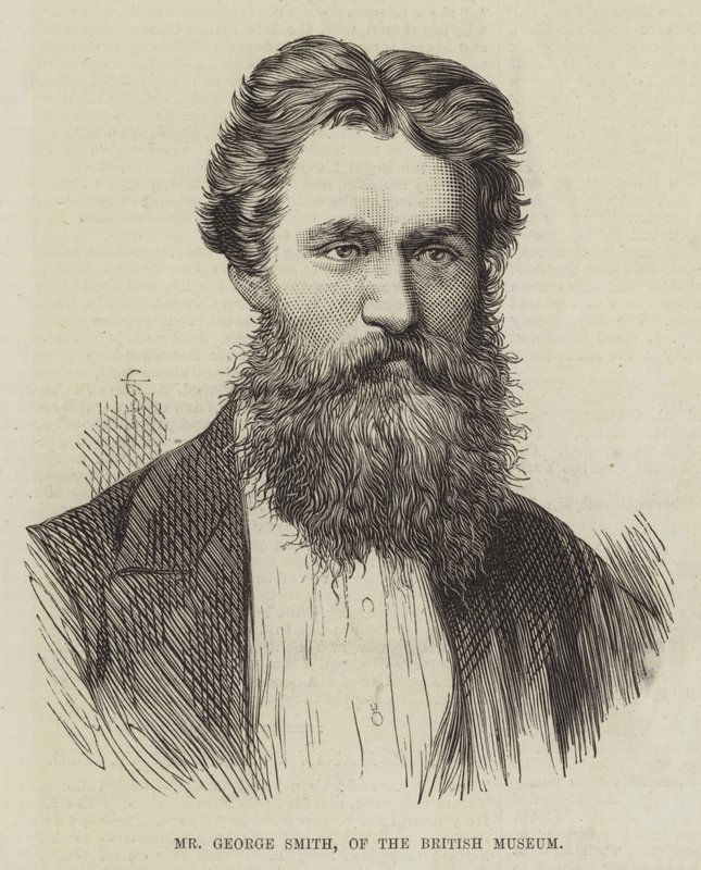 Pan George Smith z British Museum (grafika) autorstwa English School