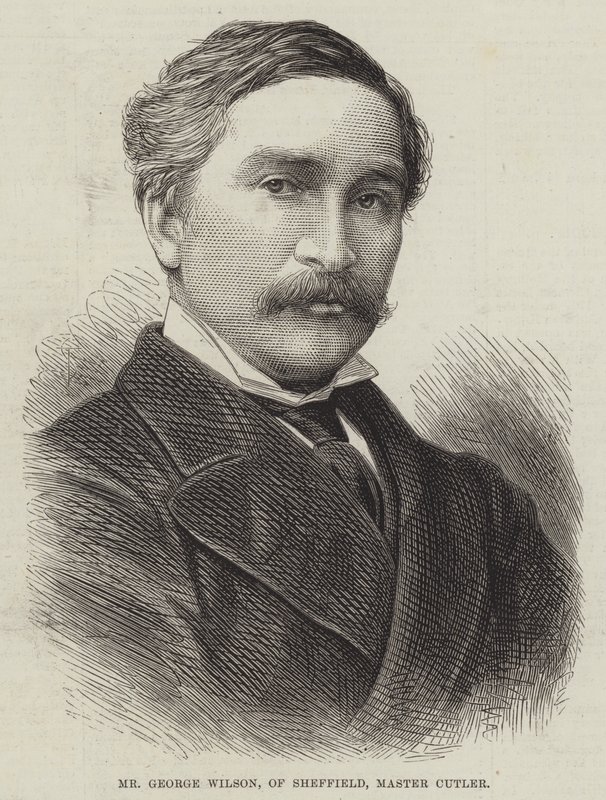 Pan George Wilson z Sheffield, Master Cutler (Grawerowanie) autorstwa English School