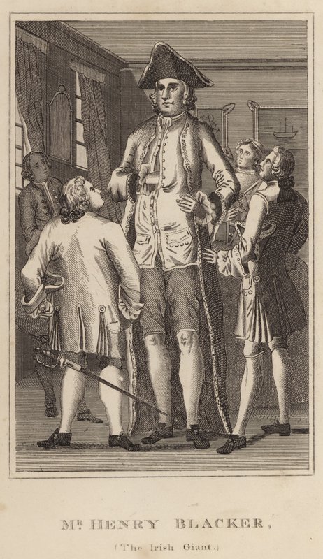 Pan Henry Blacker, Irlandzki gigant autorstwa English School