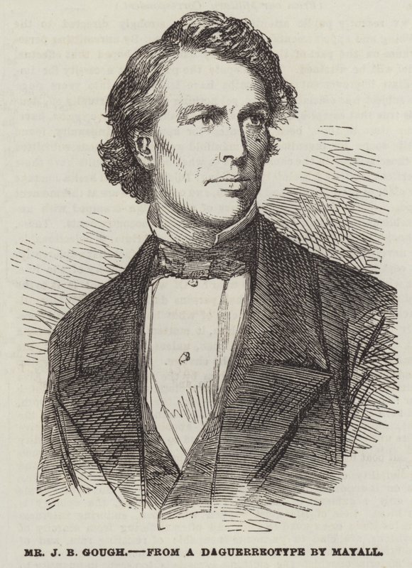 Pan J B Gough (Grawerowanie) autorstwa English School