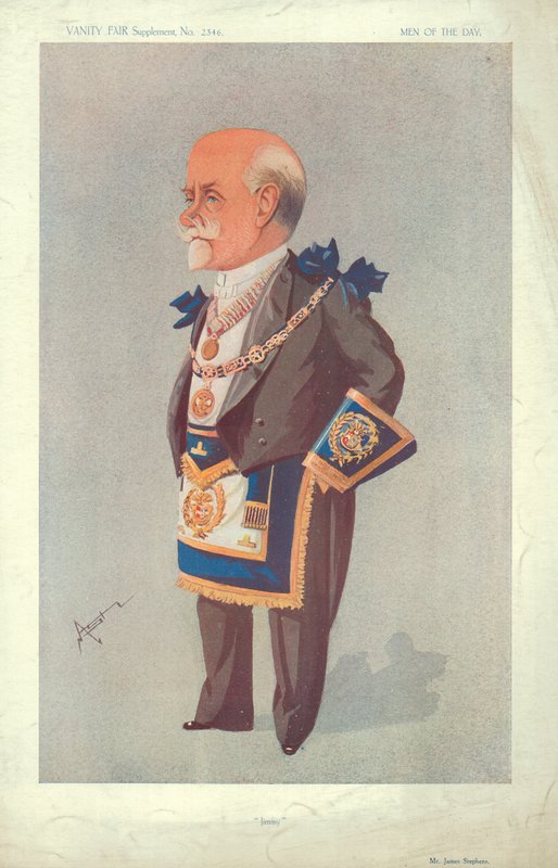 Pan James Stephens, Jimmy, 22 października 1913, komiks Vanity Fair autorstwa English School