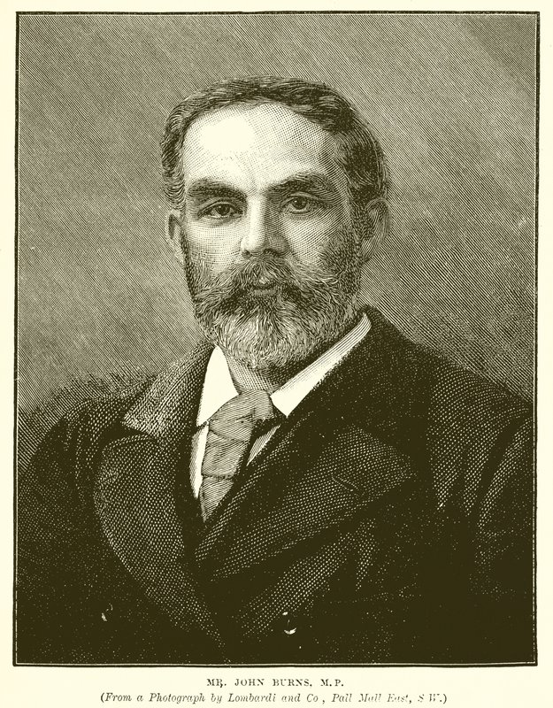 Pan John Burns, MP autorstwa English School