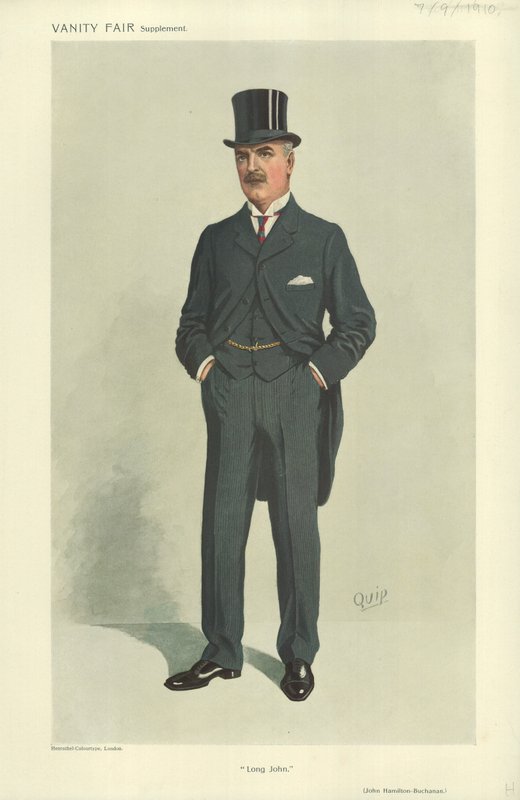Pan John Hamilton-Buchanan autorstwa English School