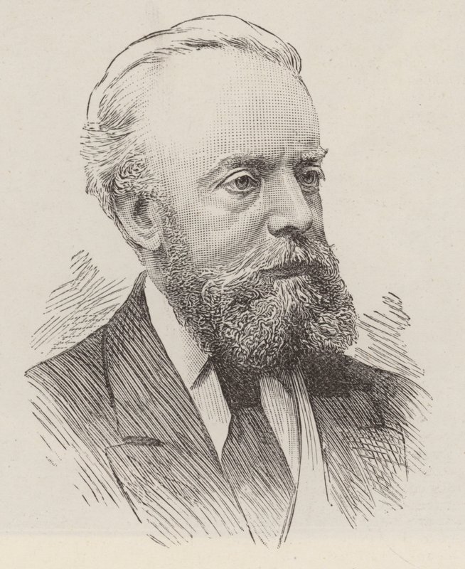 Pan John Leng, poseł (grawerunek) autorstwa English School