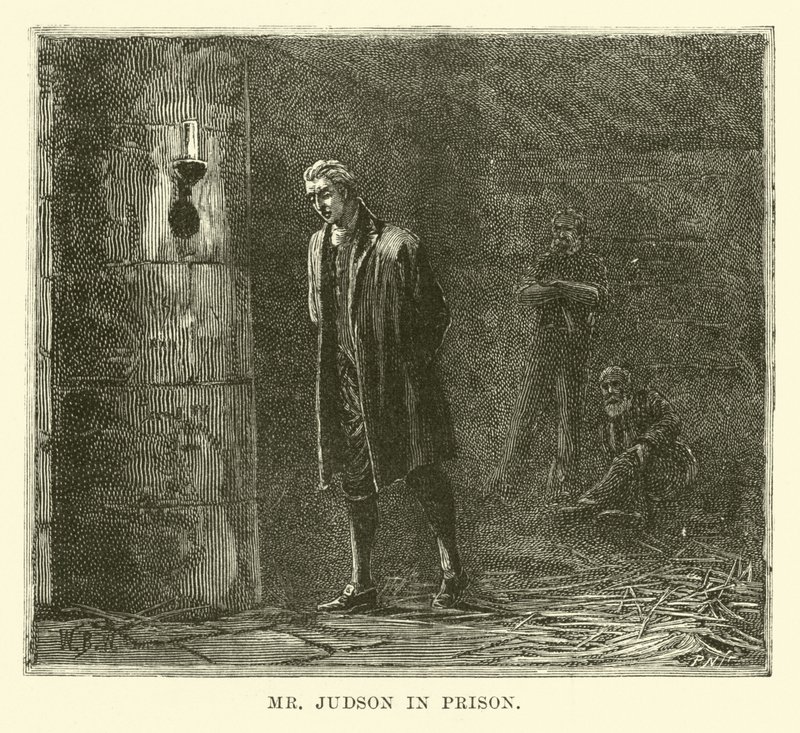 Pan Judson w więzieniu autorstwa English School