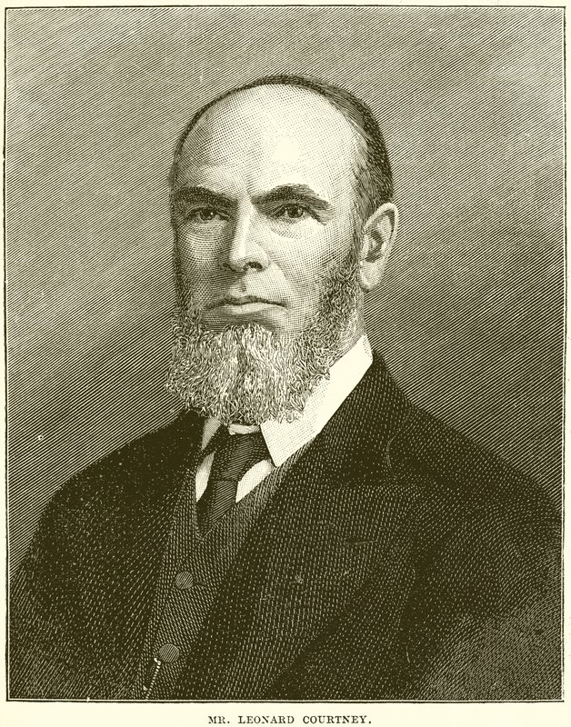 Pan Leonard Courtney autorstwa English School