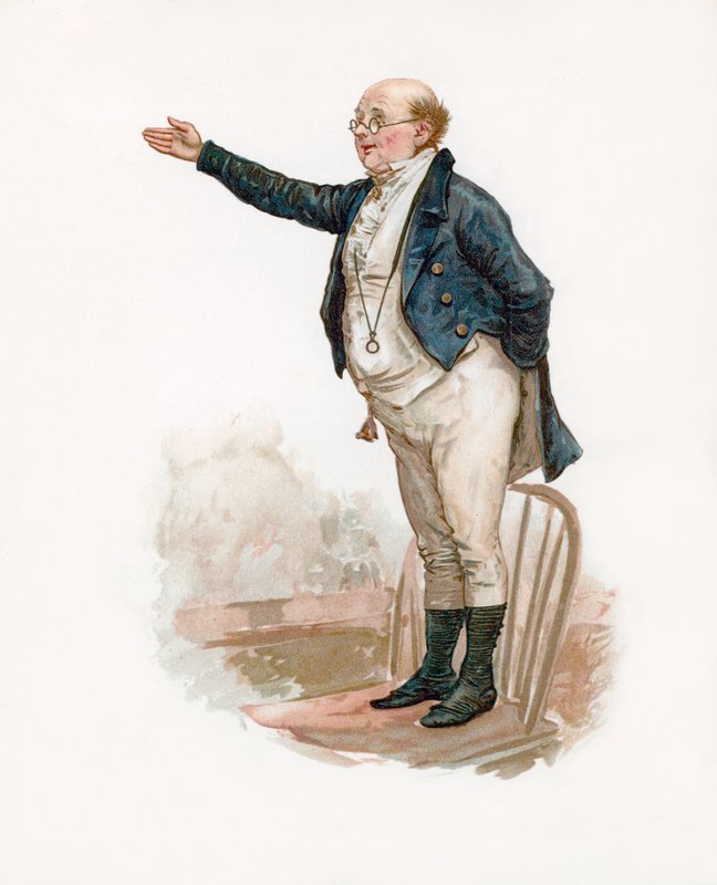 Pan Pickwick autorstwa English School