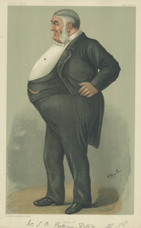 Pan Seymour Berkeley Portman-Dalton autorstwa English School
