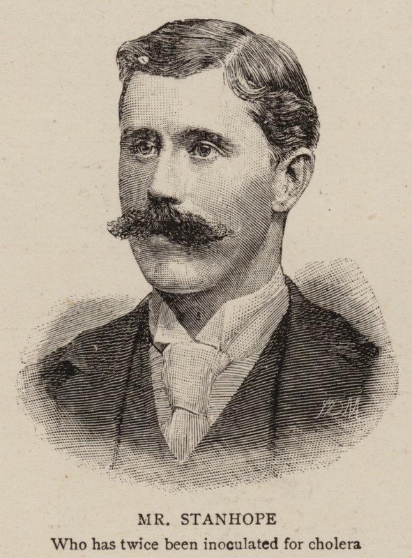 Pan Stanhope (grawerunek) autorstwa English School