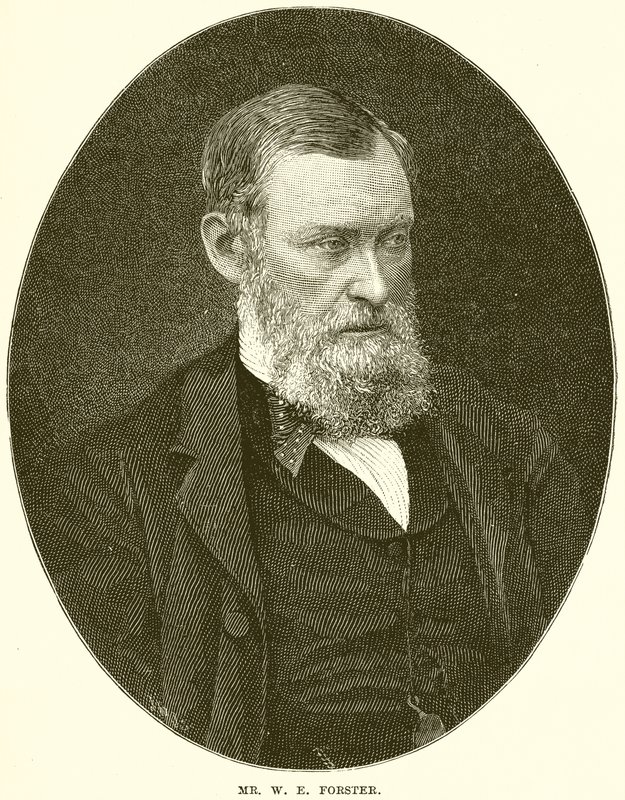 Pan W. E. Forster autorstwa English School