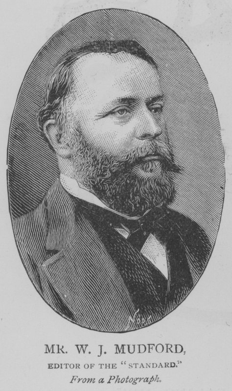 Pan WJ Mudford, redaktor „Standardu” (grafika) autorstwa English School