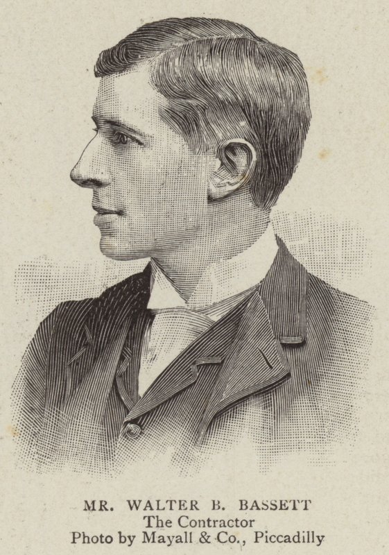 Pan Walter B Bassett (Grawerowanie) autorstwa English School
