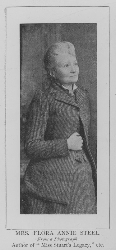 Pani Flora Annie Steel (grawerowanie) autorstwa English School