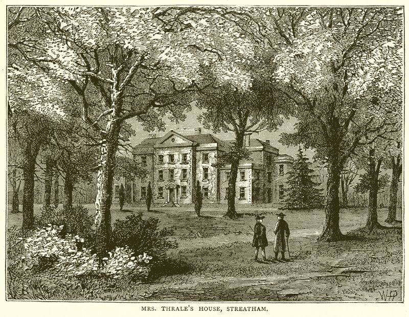 Dom pani Thrales, Streatham autorstwa English School