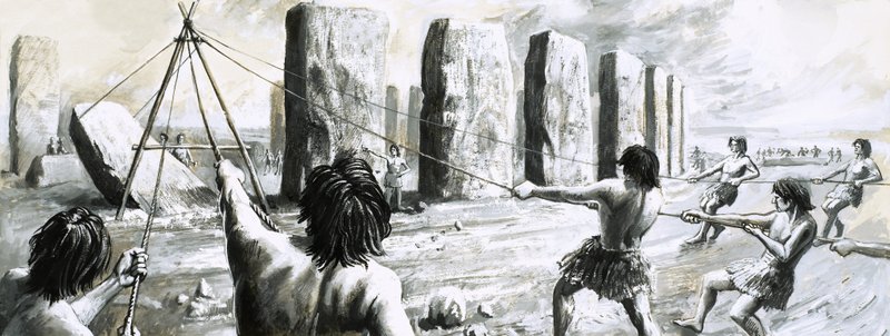 Tajemnice z przeszłości: Sekret Stonehenge autorstwa English School
