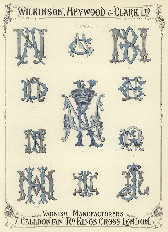 NA, NC, NB, ND, NK, NE, NF, NG, NH, NI, NJ autorstwa English School