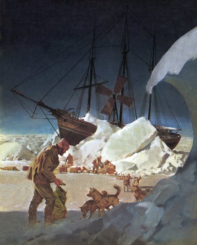 Nansen — zdobywca arktycznego lodu autorstwa English School