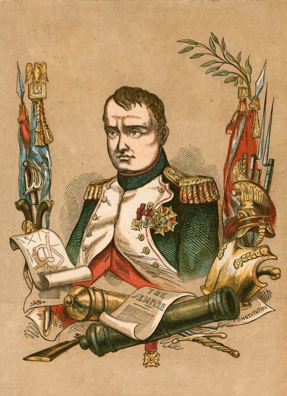 Napoleon Bonaparte autorstwa English School