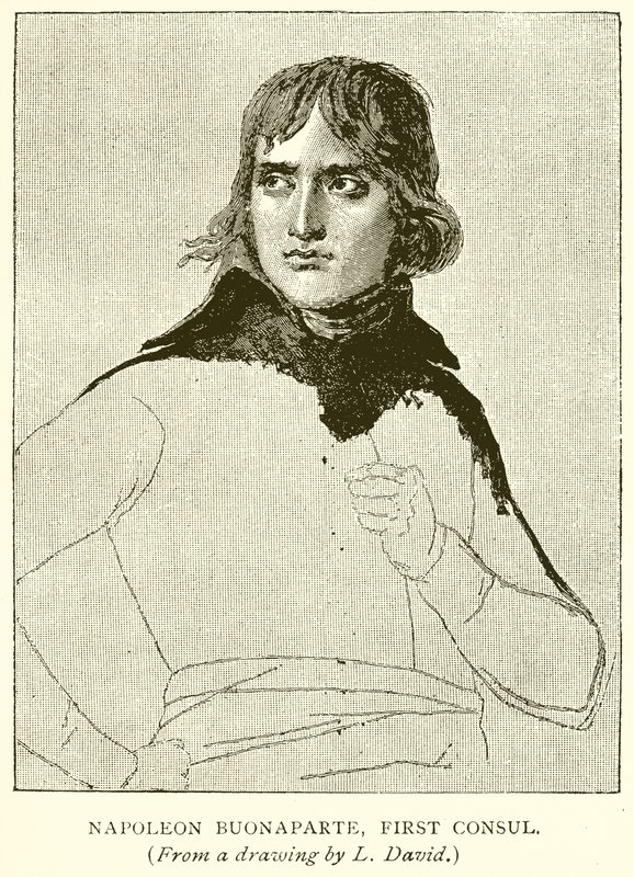 Napoleon Bonaparte, Pierwszy Konsul autorstwa English School