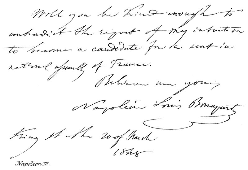 Napoleona III autorstwa English School