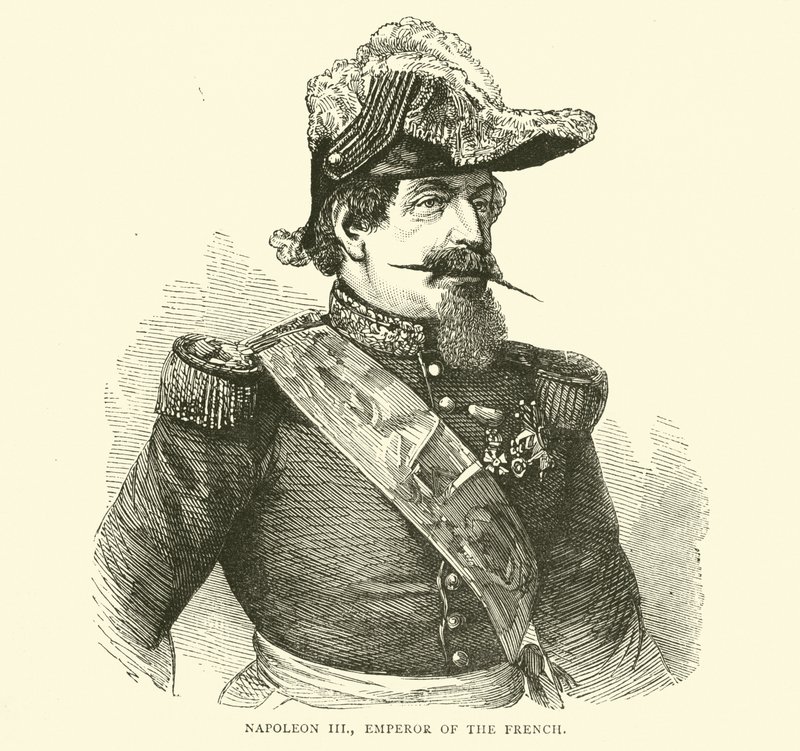 Napoleon III, Cesarz Francuzów, lipiec 1870 autorstwa English School