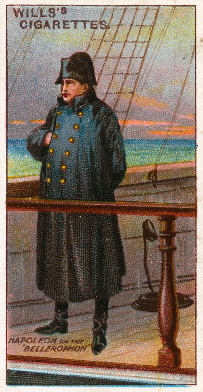Napoleon na Bellerophon autorstwa English School