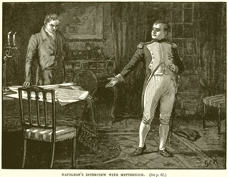 Wywiad Napoleona z Metternich autorstwa English School