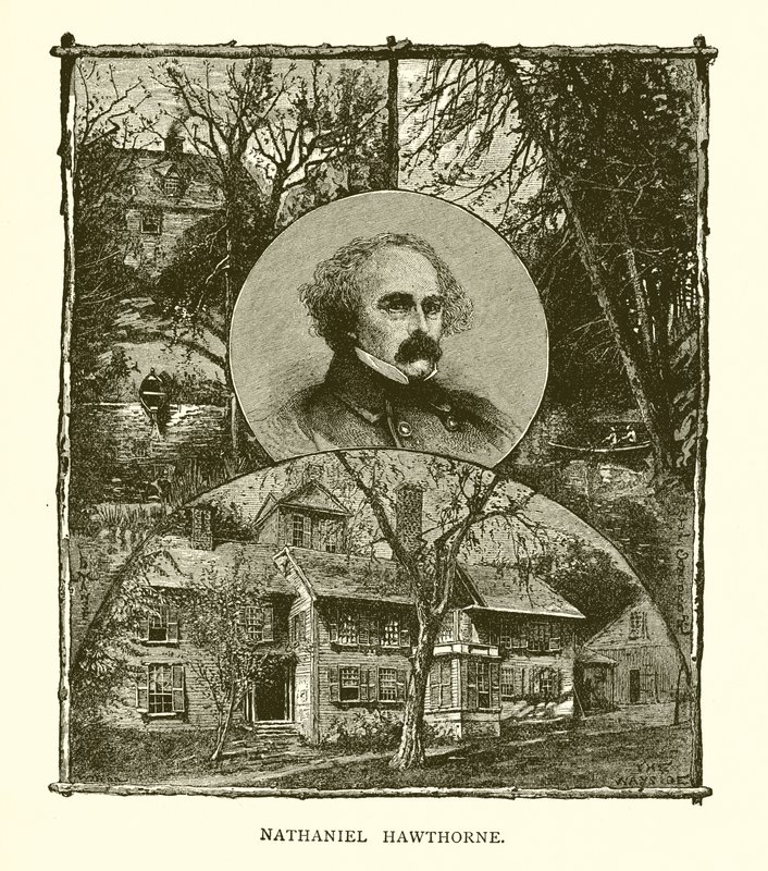 Nathaniel Hawthorne autorstwa English School