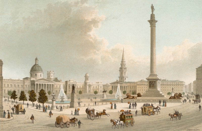 Galeria Narodowa — Trafalgar Square autorstwa English School