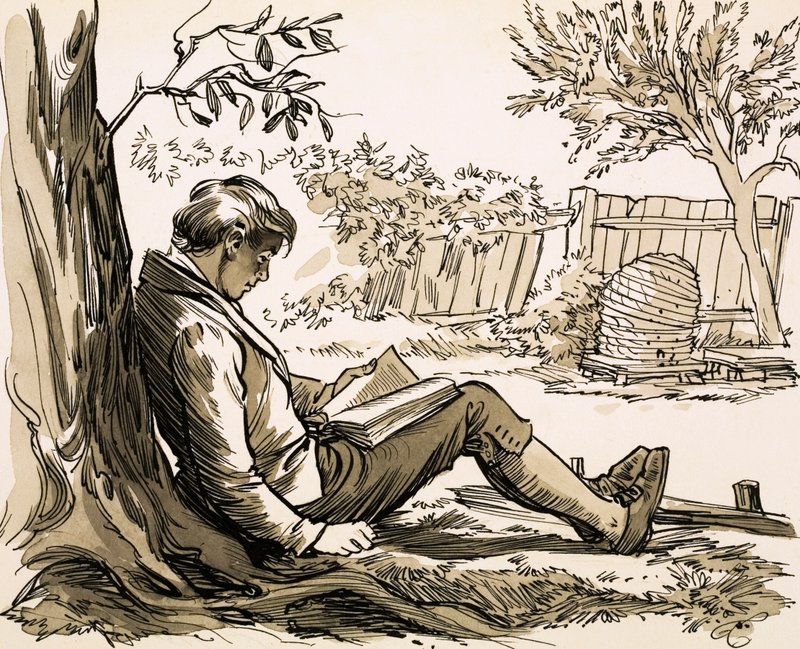 Przyrodnik David Douglas zainspirował się do odkrywania, czytając Robinsona Crusoe autorstwa English School