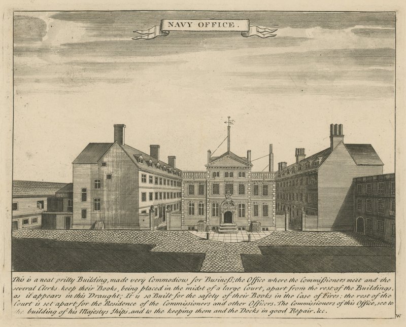 Biuro Marynarki Wojennej, Londyn autorstwa English School