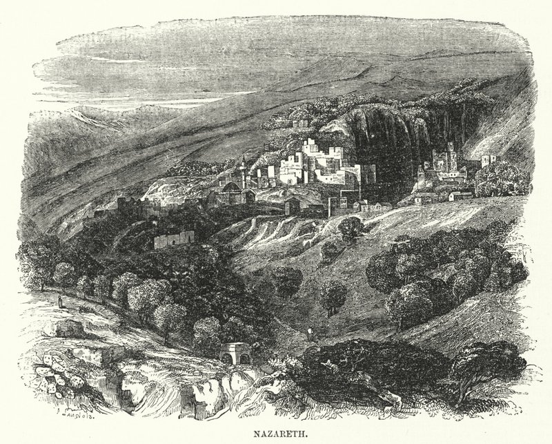 Nazaret (rycina) autorstwa English School