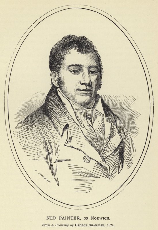 Ned Painter z Norwich, z rysunku George