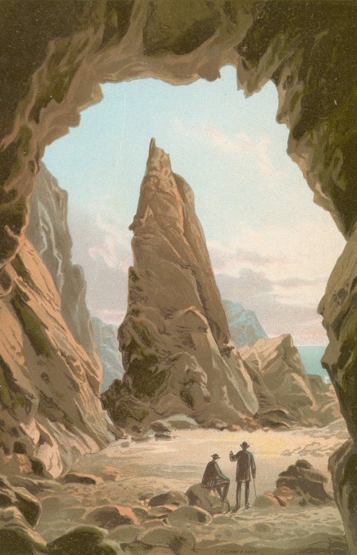 Needle Rock Cavern -- Jerseypoli autorstwa English School