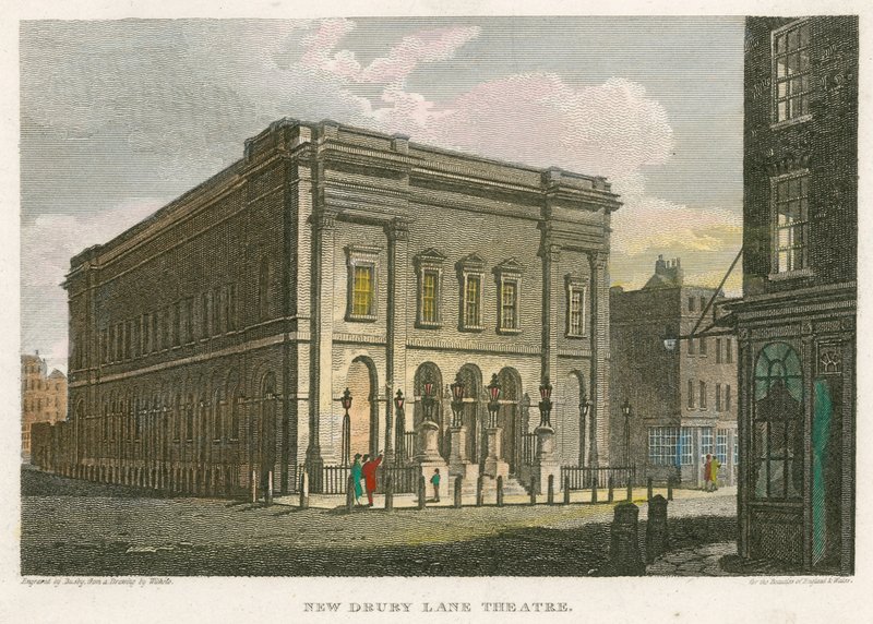 Nowy Teatr Drury Lane, Londyn autorstwa English School