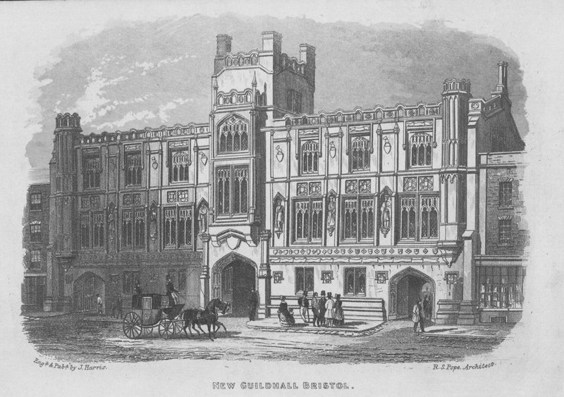 Nowy Guildhall, Bristol autorstwa English School