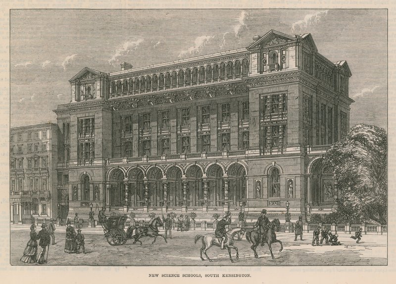 Nowe szkoły naukowe, South Kensington, Londyn autorstwa English School