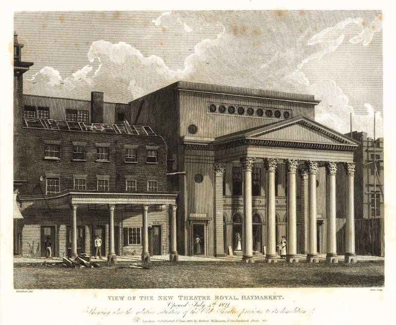 Nowy Teatr Królewski, Haymarket autorstwa English School