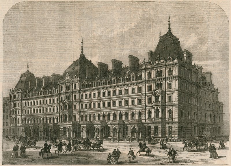 Nowe budynki Grosvenor Place w Londynie autorstwa English School