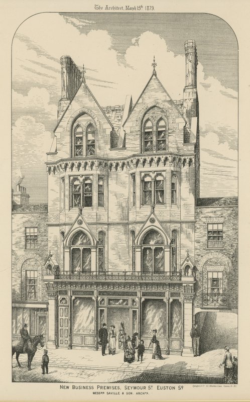 Nowa siedziba przy Seymour Street autorstwa English School