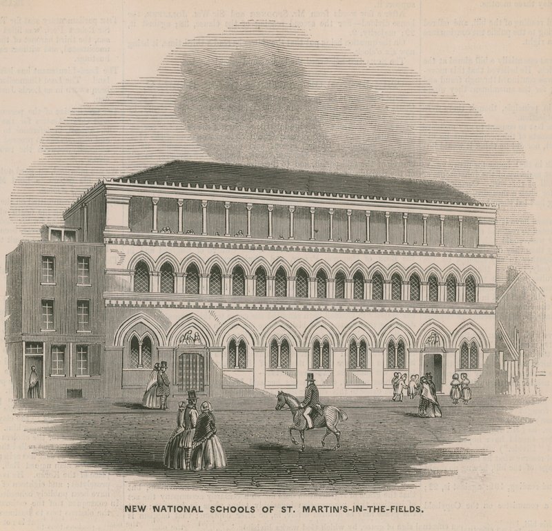 Nowe szkoły narodowe St Martins-in-the-Fields autorstwa English School