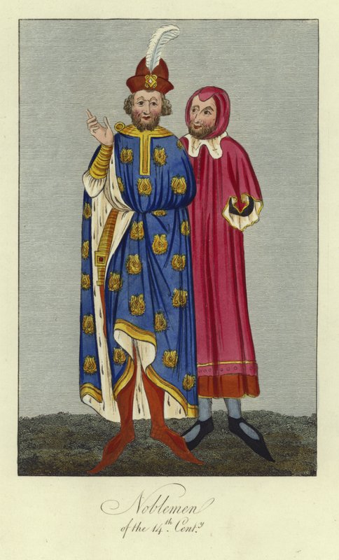 Szlachta XIV wieku autorstwa English School