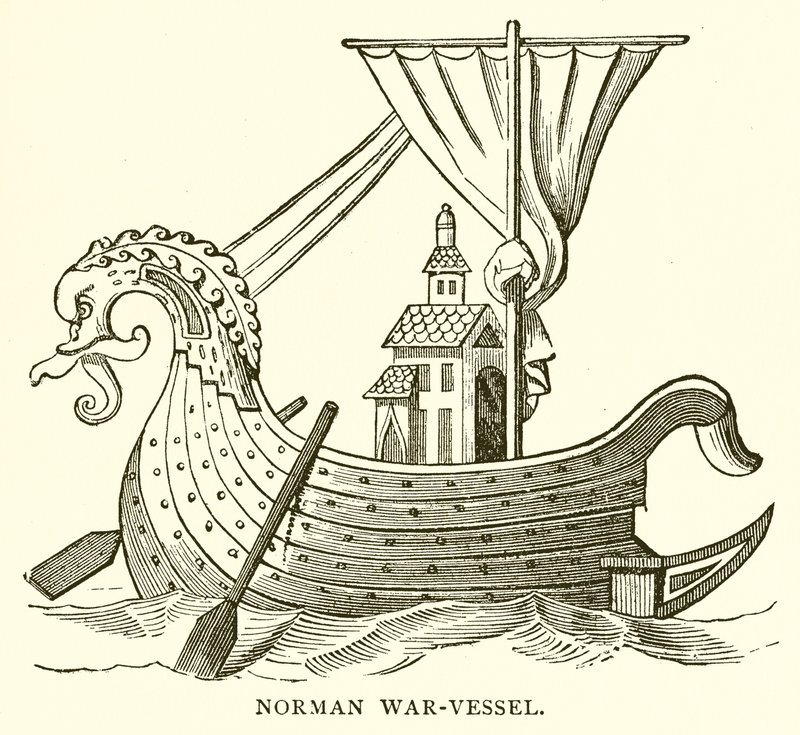Norman War-statek autorstwa English School