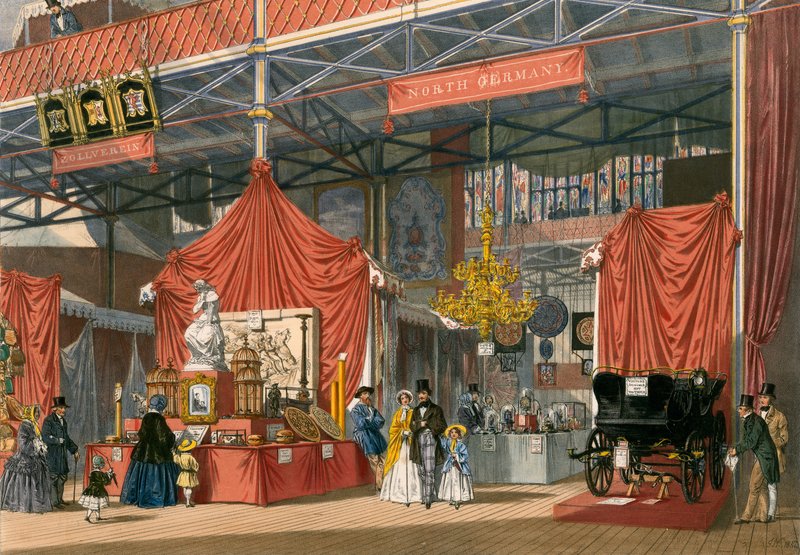 Niemcy Północne, Wielka Wystawa 1851 autorstwa English School