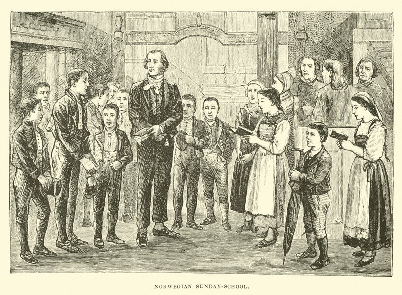 Norweska szkółka niedzielna autorstwa English School