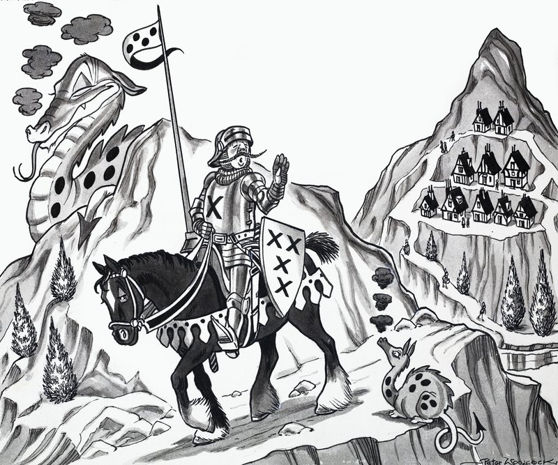 Ilustracja rymowanka autorstwa English School